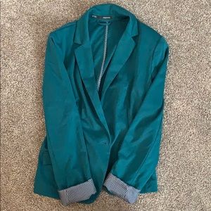 Dark green blazer